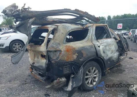 2017 Dodge Durango Sxt Awd из США, поврежденный, VIN 1C4RDJAG0HC921531